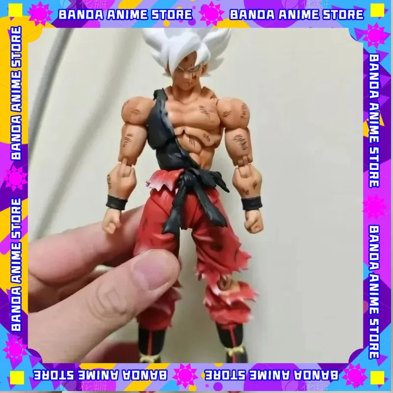In Stock New Black Hole Toys Dbz Son Goku Shf Ssj Super Saiyan Warrior Awakening Ver Anime Action Figure Kids Custom Toys Gifts