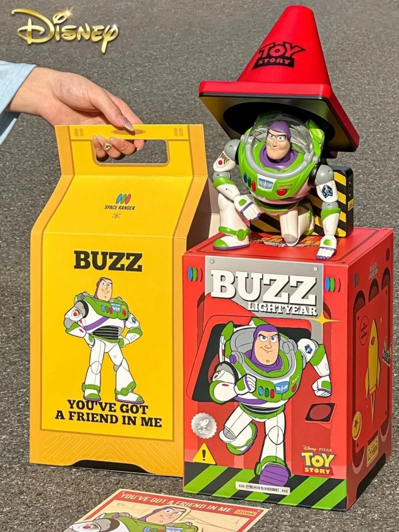 Buzz Lightyear Roadblock Night Light Toy Story Series 3D Lamp Ornamnet Collection Toys Gift for Kid