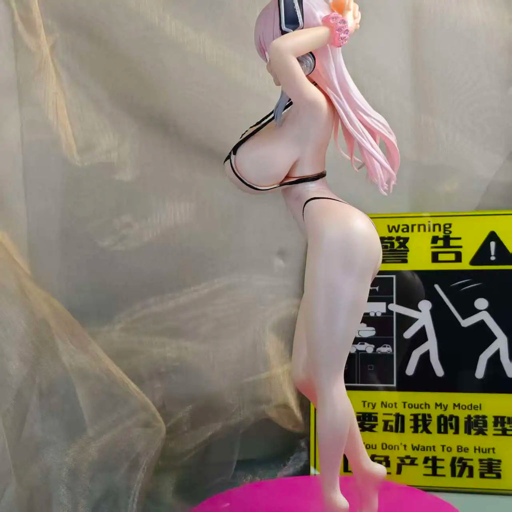 Sonizi Animation Hand-Made Swimsuit Beauty Girl Action Figure Collectible Model Ornament Chassis Accessories for Secondary Fans