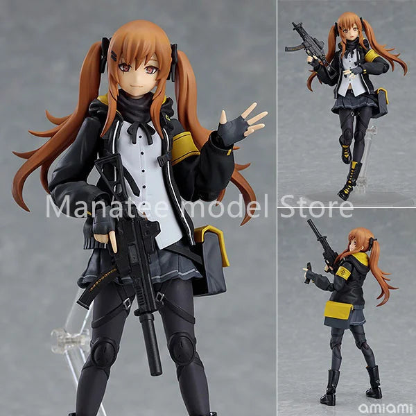  Max Factory Original figma Girls' Frontline UMP9 PVC Action Figure Anime Model Toys Collection Doll Gift