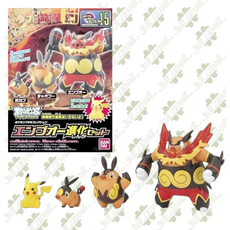 Bandai Original Pokémon Evolution Series Regular Edition Cobalion Virizion Keldeo Dark Kyurem Assembly Model Toys