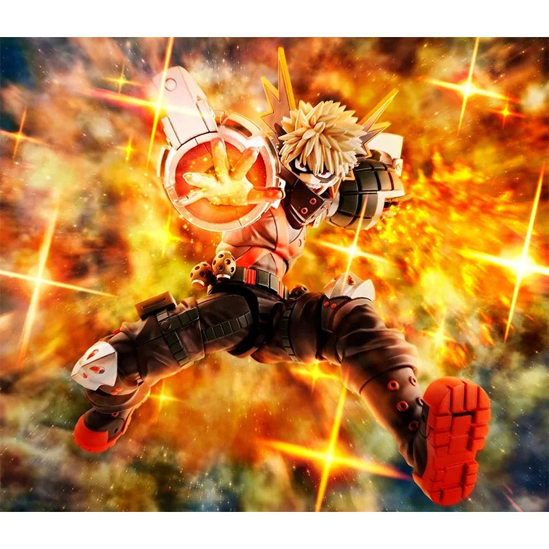In Stock Bandai S.H.Figuarts My Hero Academia Bakugo Katsuki Figure Anime Action Model Collectible Toys Gift