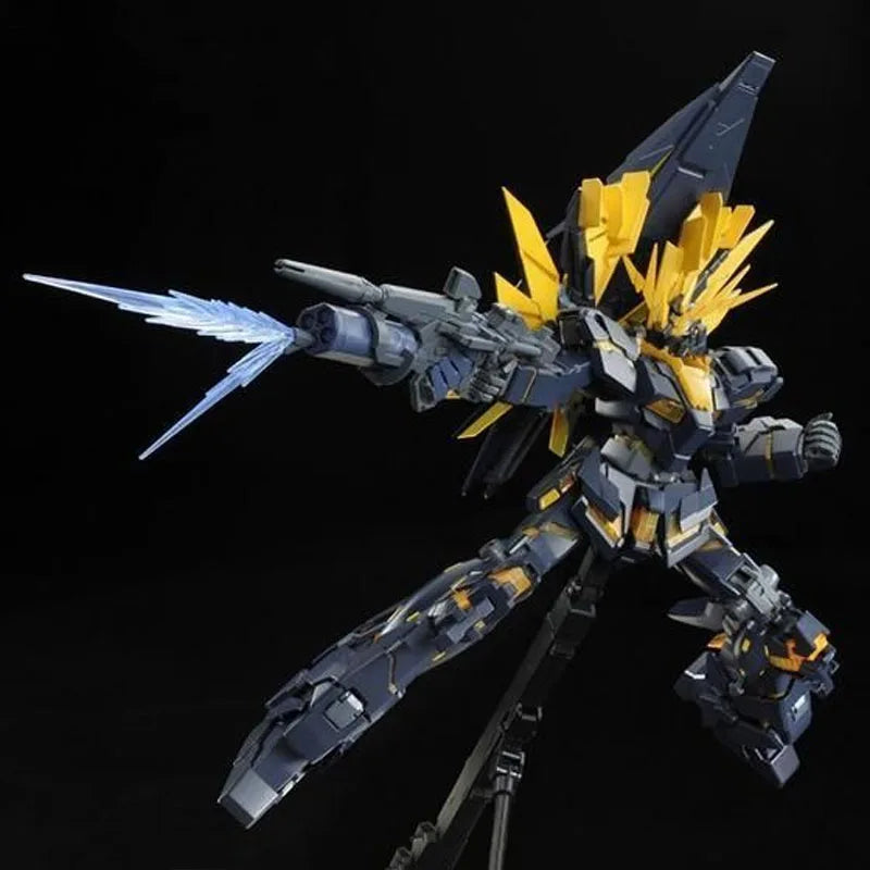 Bandai Original MG Unicorn Gundam Unit 2 Banshee Norn RX-0 [N] 1/100 Anime Action Figure Assembly Model Toys Gifts For Children