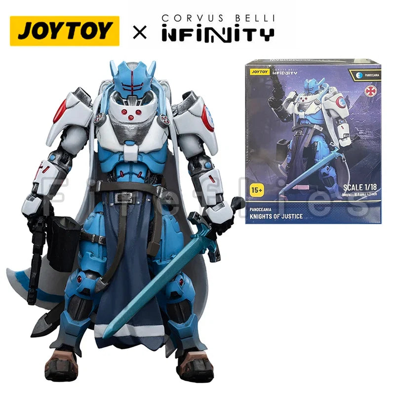 1/18 JOYTOY Action Figure Infinity PanOceania Knights of Justice Anime Collection Model Toy