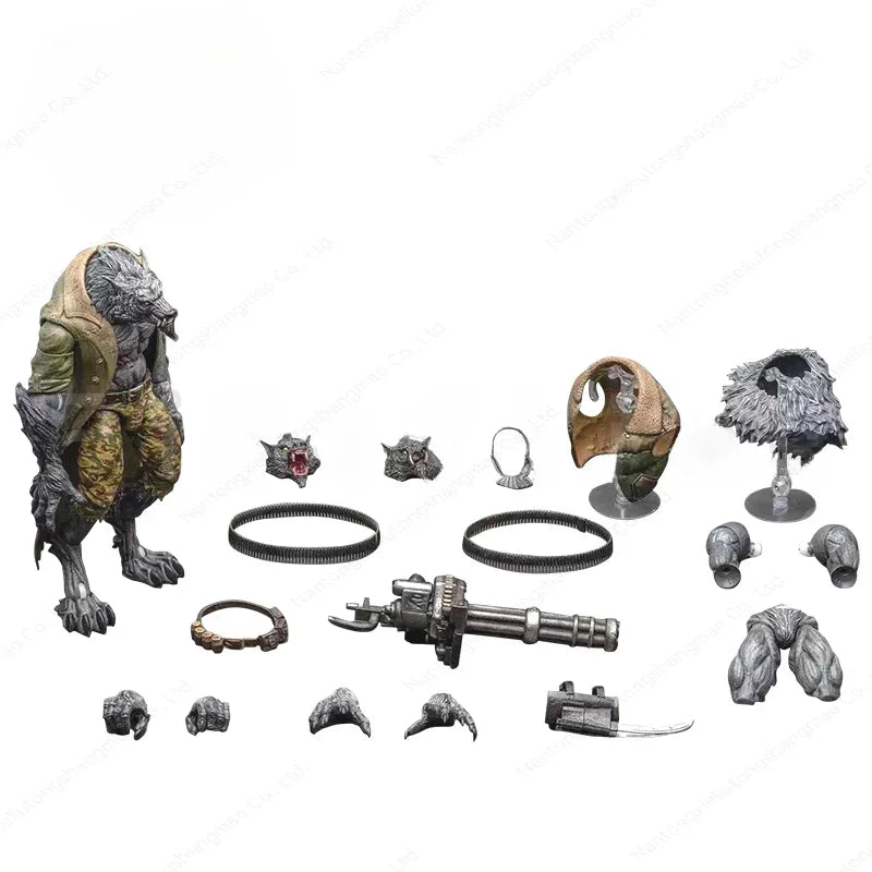 7.7inches Jiang Meng Action Figure Furayplanet Series Veteran William Operation Monster Force Anime Model