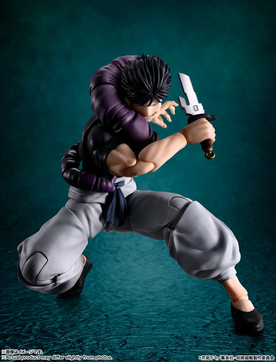 Original BANDAI Jujutsu Kaisen Anime Fushiguro Toji S.H.Figuarts Anime Figure Action Figurine Model Figuarts Collector Toys