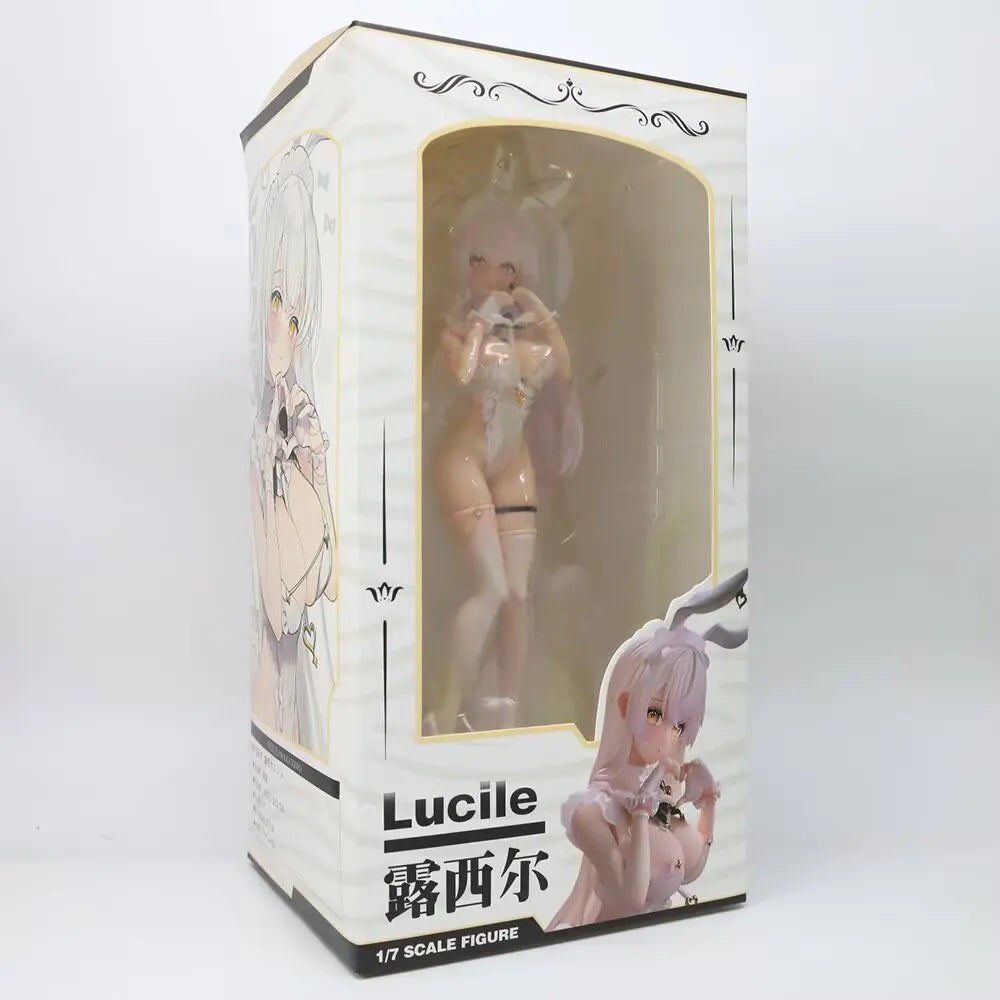 26cm Game Azur Lane Figure Mnf Le Malin Figures Model Bunny Girl Statue Collection Desk Decoration Doll Toys Halloween Gifts