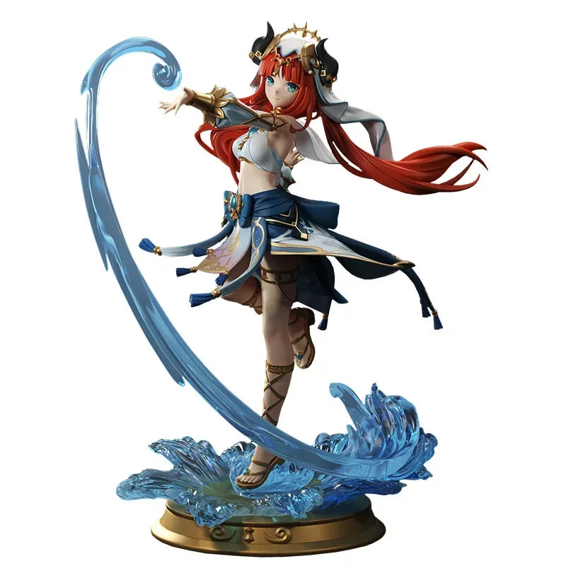 Genuine Anime Genshin Impact Doll Neru Model Doll Statue Pvc Action Doll Statue Game Periphery Collection Children's Toys Gifts