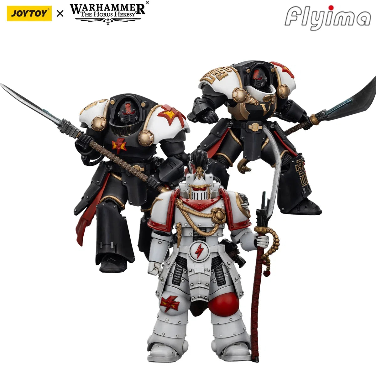 [Pre-order]JOYTOY Warhammer 40K 1/18 Action Figure Abaddon the Despoiler&Death Guard 3PCS&Heavy Relic Primus Armor 3PCS Model