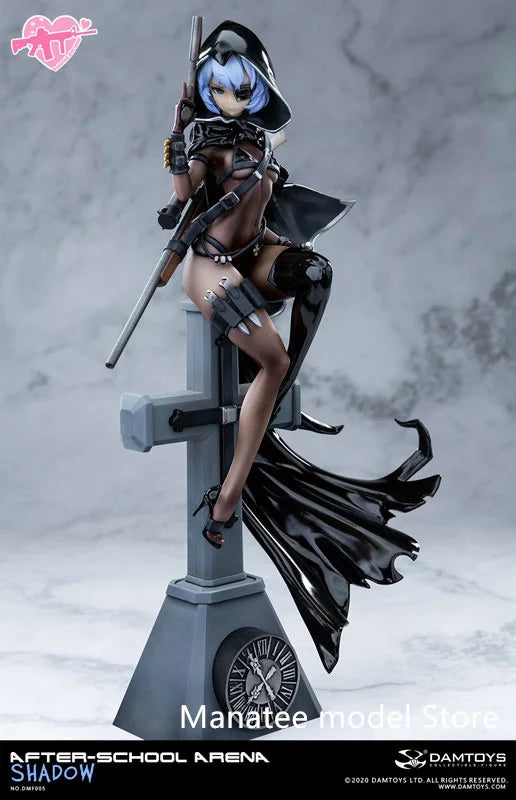 DAMTOYS Original After School Arena 5th Shot Shadow 1/7 PVC Actionfigur Anime Modell Spielzeugsammlung Puppe Geschenk