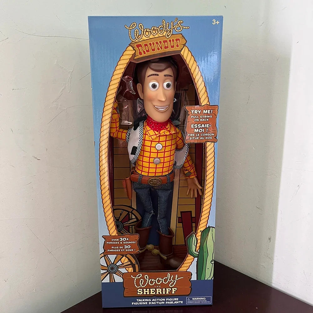 Toy Story 4 Talking Woody Jessie Action Figure Sing Soft Cute  Anime Figure Decoration Birthday Model Gift Toys