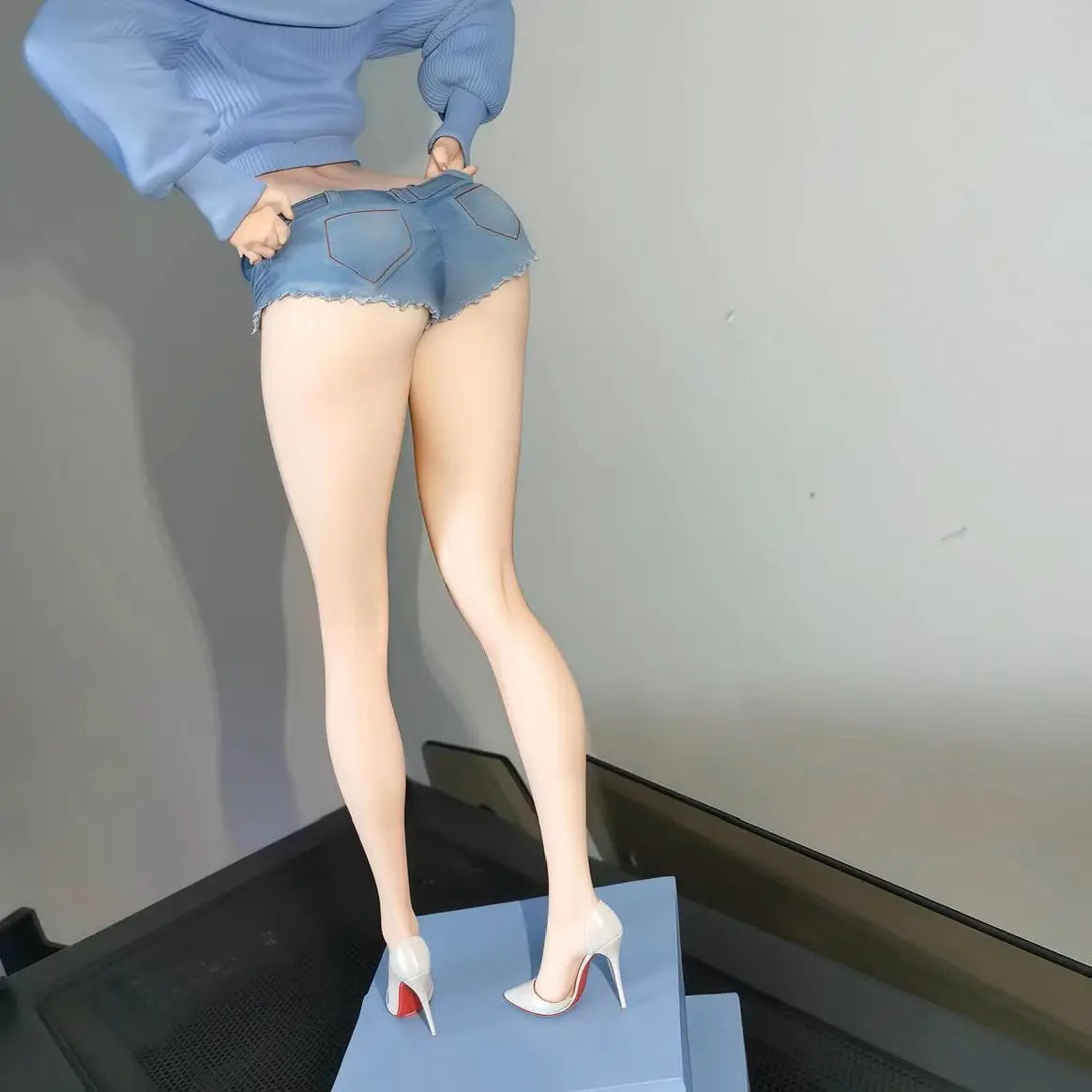 30CM NEON GENESIS EVANGELION Ayanami Rei Ver Girl Figure hard pvc toy Game Statue Adult Collection Anime Action Model Doll Gift