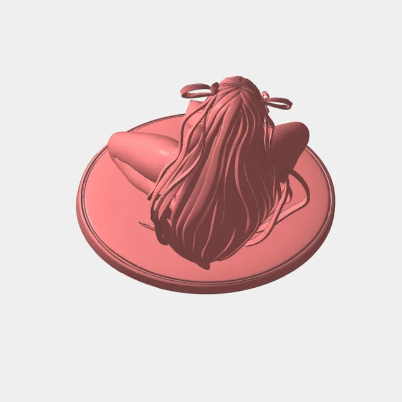 High Precision 3D Printed White Mold GK Assembly Figure Resin Collectible Adult Static Game Anime Original Work Bilibili