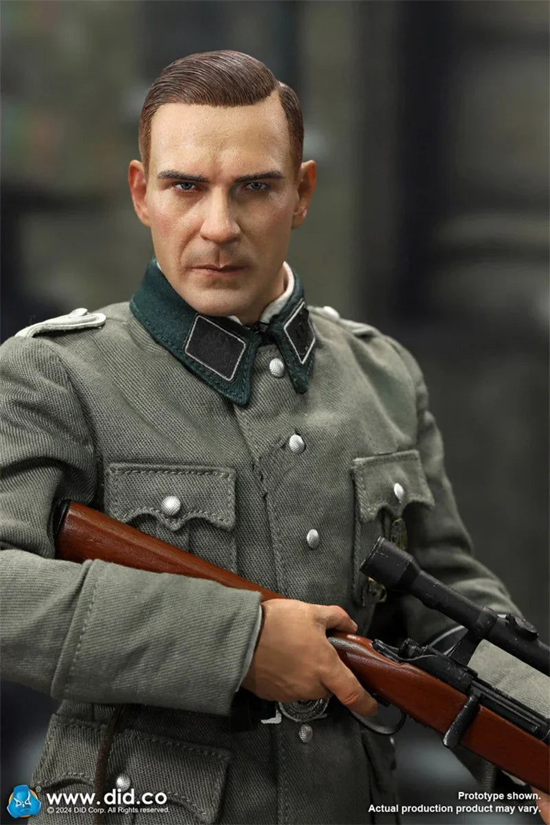 DID D80178 1/6 Scale Male Soldier German Second Lieutenant Full Set Collectible 12inch Action Figure Model Doll Toys