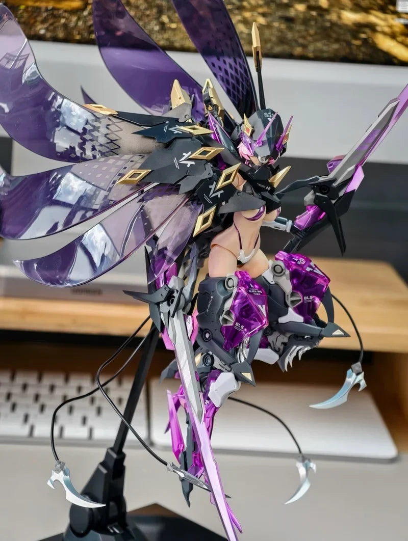 Genuine Eamestcore Craft Pink Female Figure Star Flower 1/10 Finished Machine Action Figure Girl Model Toy Collect Toys Gifts
