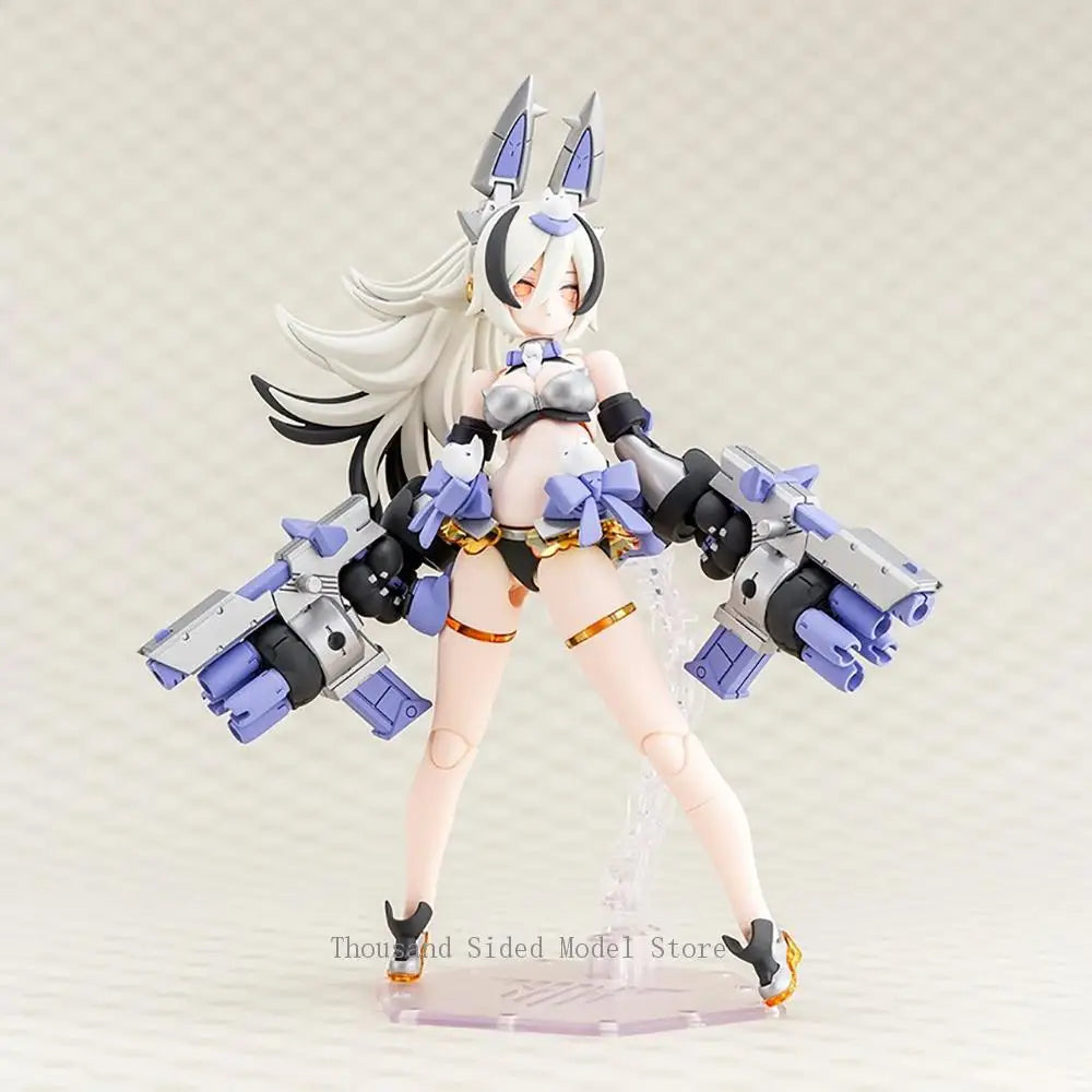 Original Kotobukiya KP850 Megami Device Puni Mofu Gin Lang Assembled Model Toys Genuine Action Figure Anime Collectible Toy 16CM