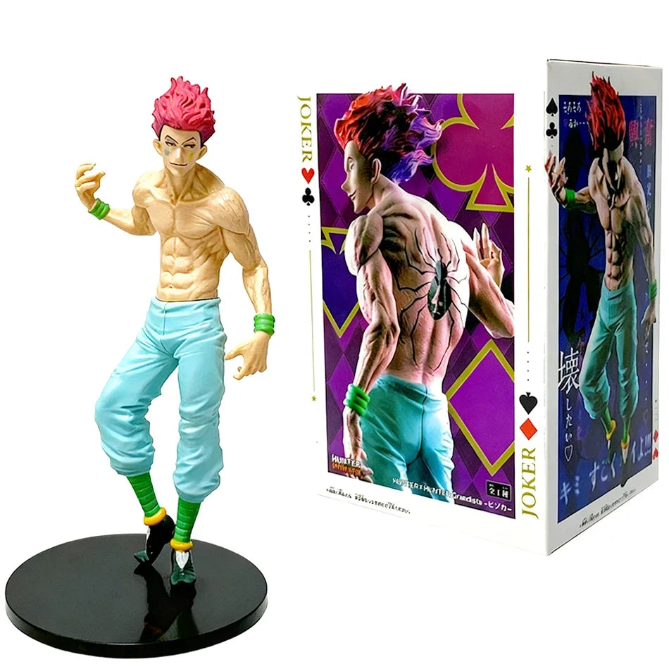 In Stock Hunter Hunter Grandista Hisoka Anime Action Figure Toys For Boys Girls Kids Children Birthday Gift ﻿