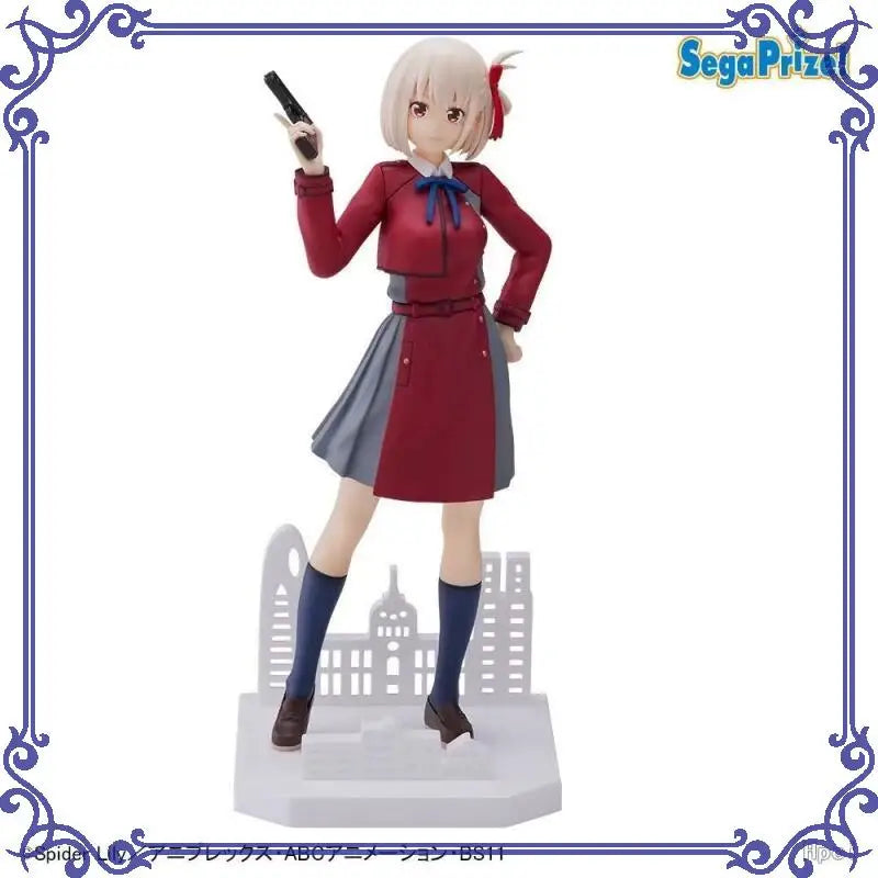 Genuine In Stock Original SEGA Luminasta Lycoris Recoil Anime Character Nishikigi Chisato Inoue Takina Children's Gift Model Toy