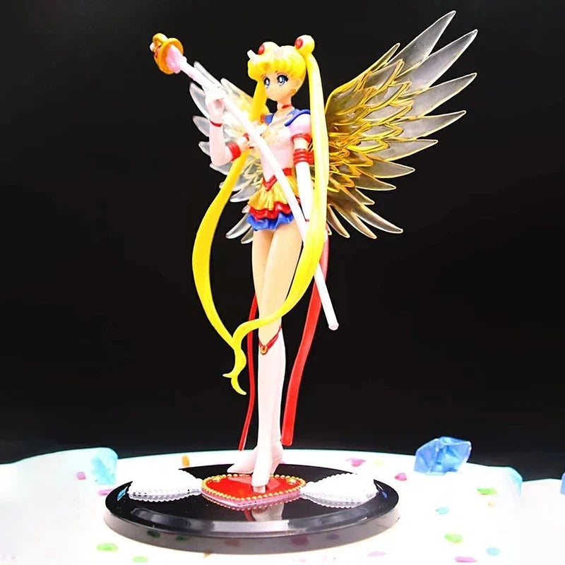 New Eternal Sailor Moon Tsukino Usagi Anime Figure Decoration Collection Doll Action Model Toys for Birthday Gifts