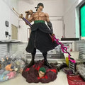 73cm Spot One Piece Gk Platform Club Super-Large Shoulder Knife Thrawn Double-Headed Carving Scene Statue Boxed Hand-Made Model