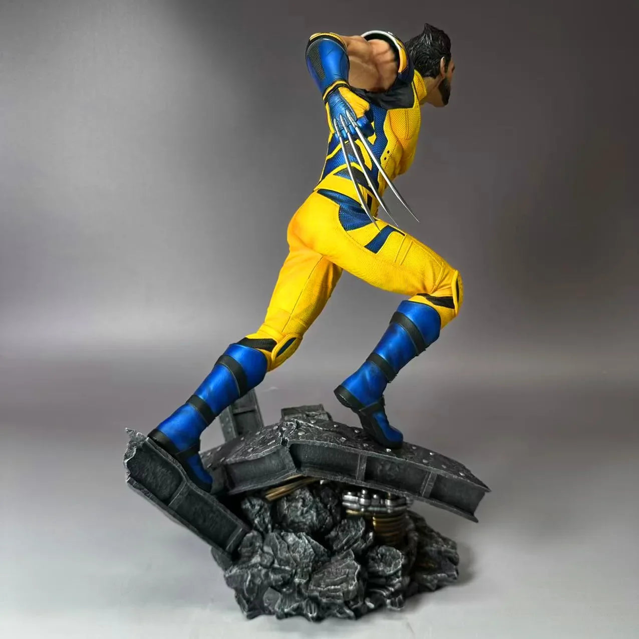 52cm Brand New The Avengers Movie Figure Wolverine Peripheral Resin Model Statue Desktop Decorate Ornaments Birthday Gifts Toys