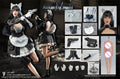 VERYCOOL VCF-2065 1/6 Scale Female Soldier Black Clothes Set Assassin Maid Full Set Collectible 12" Action Figure Model Dolls