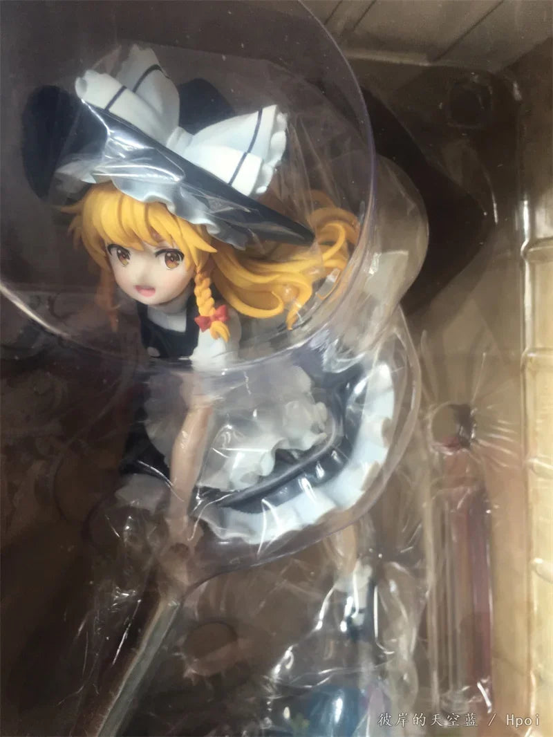 Reimu Hakurei Marisa Kirisame 1/7 100% Genuine Original Anime Figure Toys Collection Model