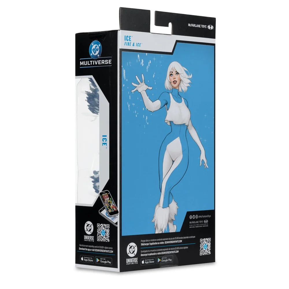 Mcfarlane Toys DC Multiverse Ice (Fire & Ice) 7" Action Figure Model Doll Garage Kit