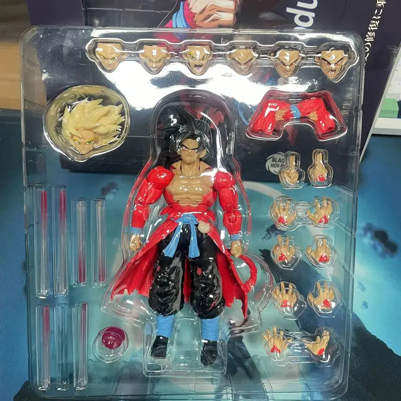 Black Hole Shf Gt Super Saiyan Goku Demoniacalfitaction Figures Dragon Ball Model Dolls Statue Desktop Ornament Boys Toys Gifts