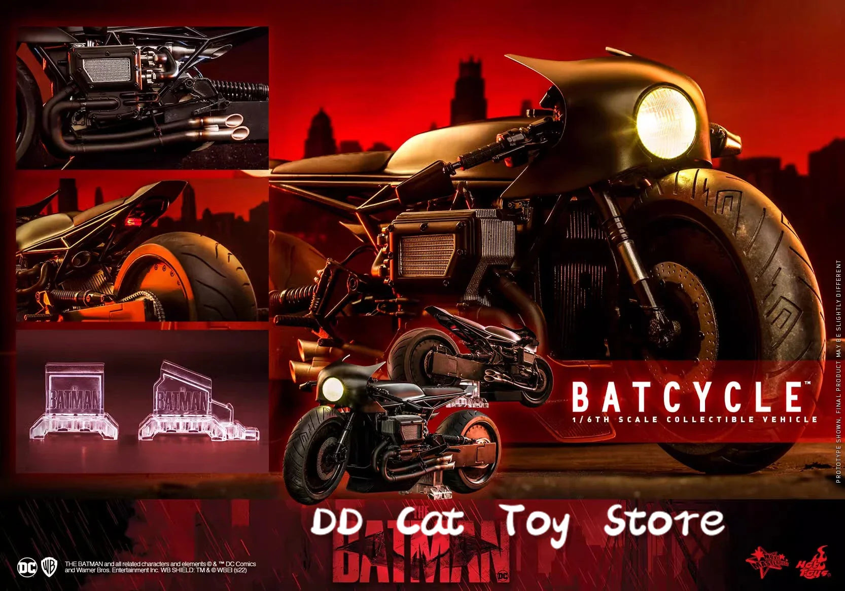 Auf Lager Original Hot Toys HT 1/6 MMS638/639/640/641/642 The Batman 1/6 Sammlerfigur Anime Actionfigur Spielzeug Weihnachtsgeschenk