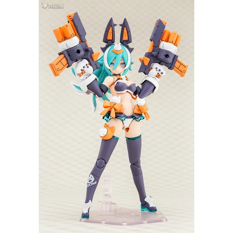 Kotobukiya Genuine MEGAMI DEVICE Goddess Device Series Regular Version 30 PUNI MOFU Wolf Assembly Model Cute Toys Collection