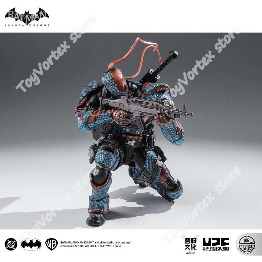 Pre-sale LPZZ 1/12 ROUNO CUEURE DC002 Deathstroke Arkham Knight Action Figure Model Movable Collectible Model Anime Figure Toys