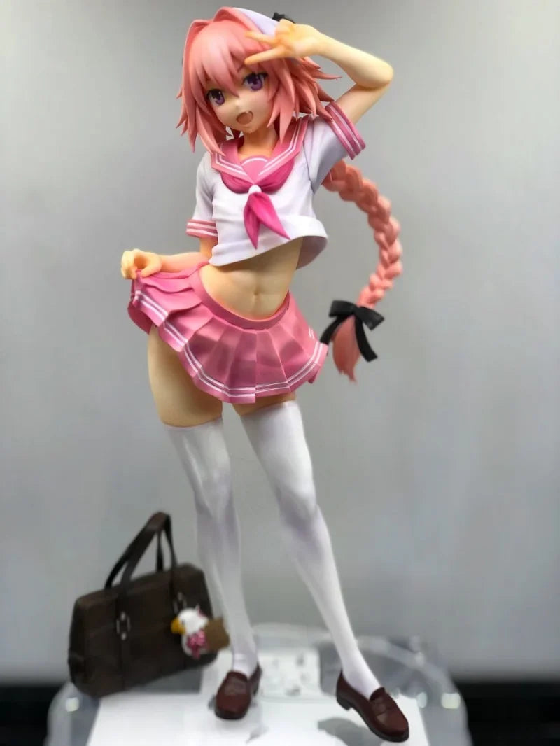 Anime Fate/Grand Order Astolfo Figures kawaii resin GK DIY manual White assembly Model Statue Toys doll Collection Gifts