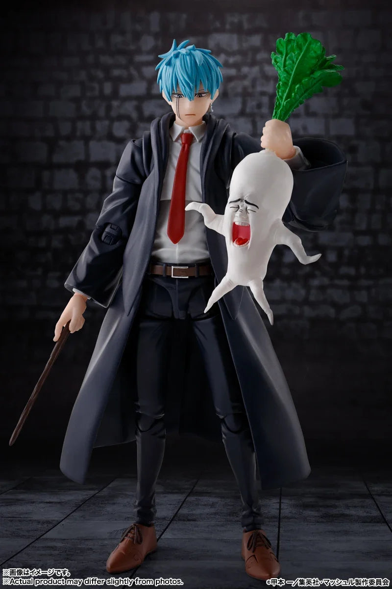In Stock Bandai S.H.Figuarts SHF Dot Barrett MASH BURNEDEAD LANCE CROWN Anime Action Figures Toys Model Collection