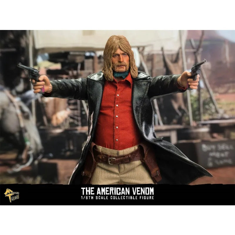 In Stock MTTOYS S014 Red Dead Redemption Micah Bell 1/6 Scale Action Figure Anime Models Toy Doll Gift Hobby Collectible