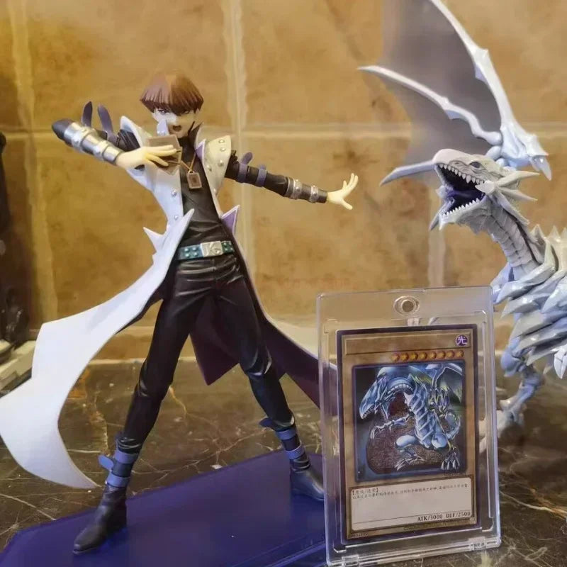 In Stock Max Factory Original: Pop Up Parade Yu-Gi-Oh! Duel Monsters Seto Kaiba Pvc Action Figure Anime  Model Toys Gifts