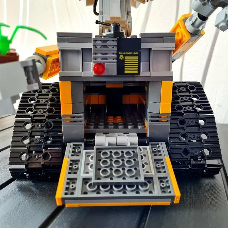 Hot 687PCS Creative Wall E Robot MOC Building Blocks 21303 DIY Model Home Decoration Gift Toys For Kids Adult