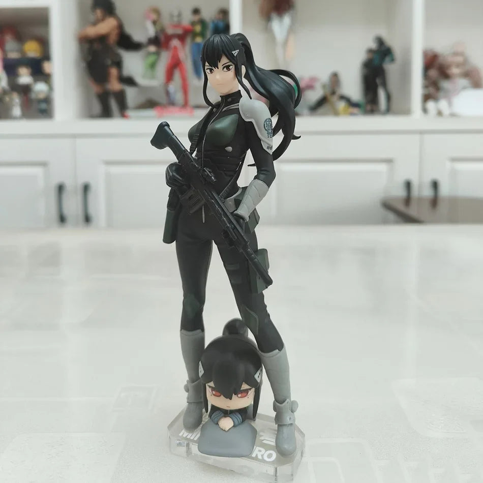 21cm Kaiju Number Eight Figure Kafka Hibino Stands Monster Form No. 8 Anime Decoration Model Ornaments Noodle Stopper Gift Toy