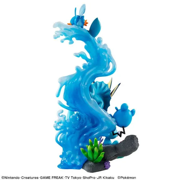 In Stock Megahouse G.E.M.Series Pokémon Vaporeon New Original Anime Figure Model Toys for Boy Action Figures Collection Doll PVC