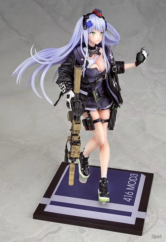 In Stock Original Phat! Girls Frontline HK416 MOD3 Damage Edition 1/7 Action Figure Model Figures Toys Gift Collection Ornaments