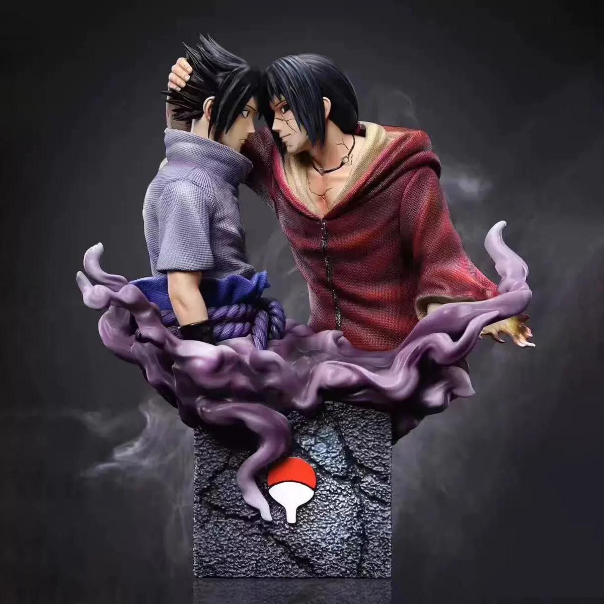 Naruto, Sasuke and Itachi, Brothers reconcile, Model Sculpture, Anime Peripherals, Figures, Home Decorations, Small Gifts, Chris