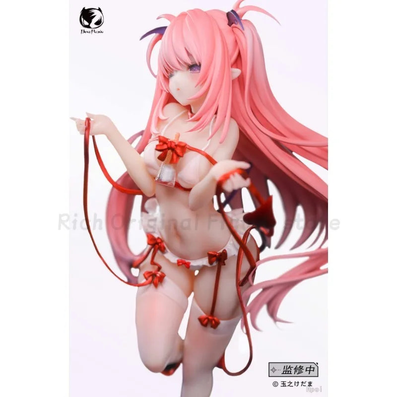 BearPanda  Bear Panda Succubus Lulumu Tamano Kedama Temperature Paint Chasing Eyes Anime Characters Models Toys Figures