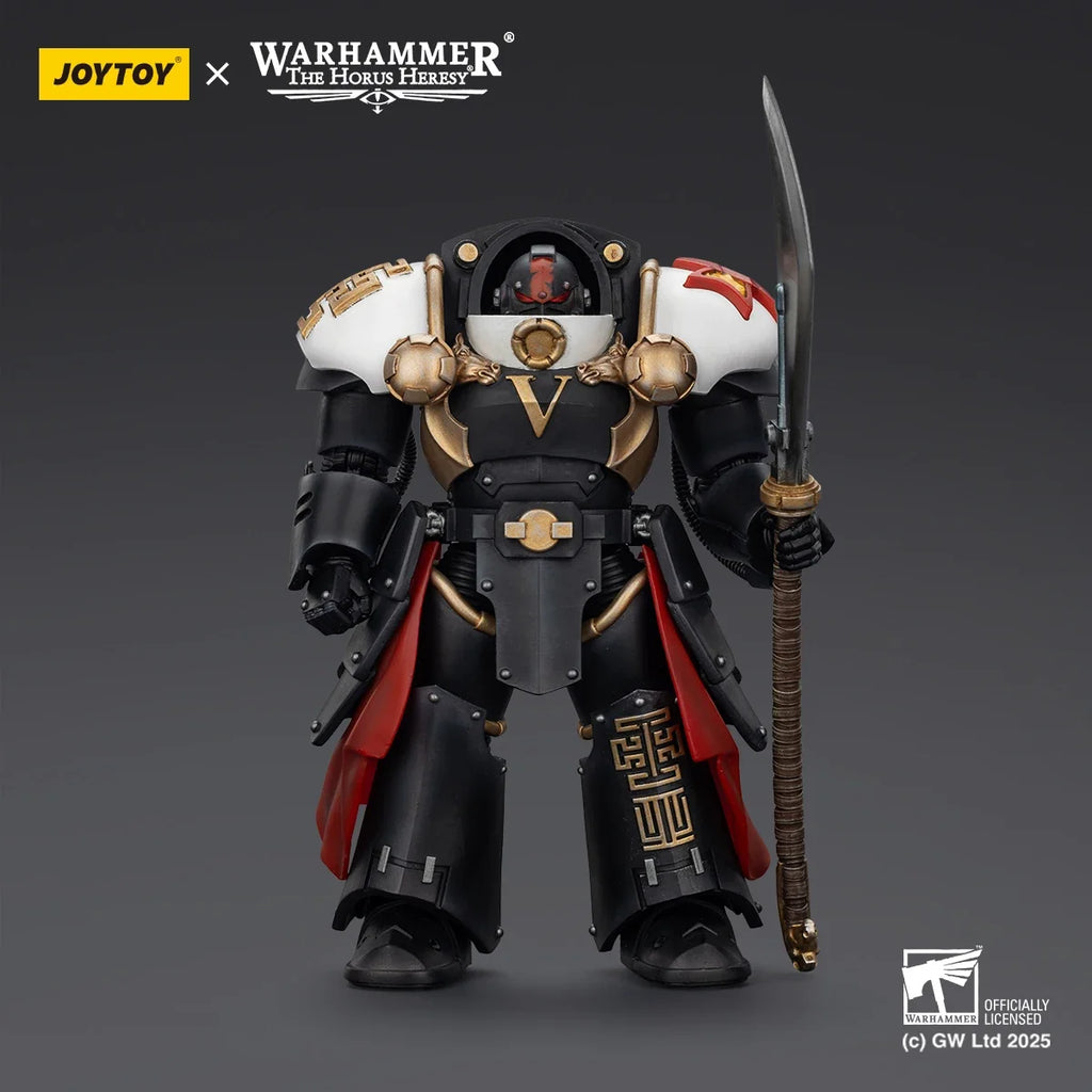 JOYTOY Warhammer 40K "The Horus Heresy" 1/18 Action Figure White Scars Legion Praetor Ebon Keshig Terminator  3PCS Model Toys