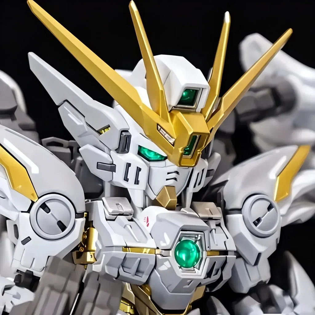 MGSD Wing Zero Snow White Ew Angel Version Spray Painted Plastic Toy Model Kit Action Figures Movable Mecha Model Boys Gifts