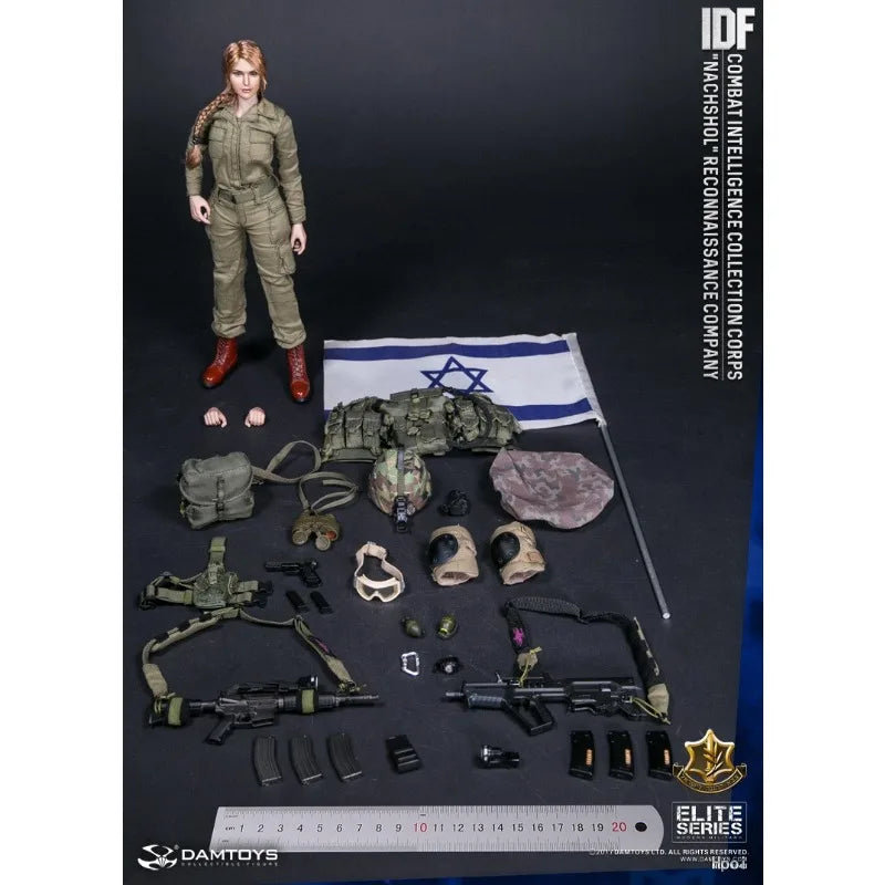 DAMTOYS Genuine NO.78043 IDF Combat Intelligence Collection Corps "Nachshol" Reconnaissance Company Finished Product Model Gift