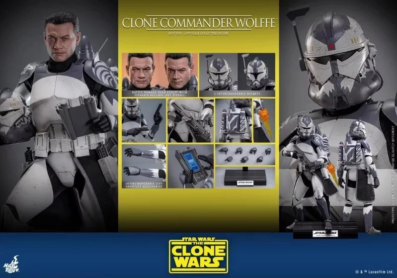 Sammelbares Hot Toys TMS141 1/6 Scale männlicher Soldat Wolffe Form Restaurierung Komplettset 12 Zoll Actionfigur Modell Spielzeug für Fans Geschenk