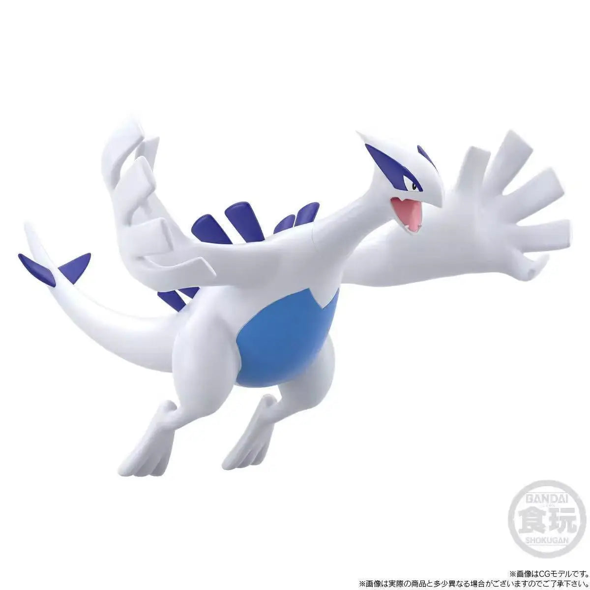 100%Original Bandai POKEMON Scale World Johto Region Ho Oh Lugia Anime Figure Boxed Model Collectible Toys Gifts