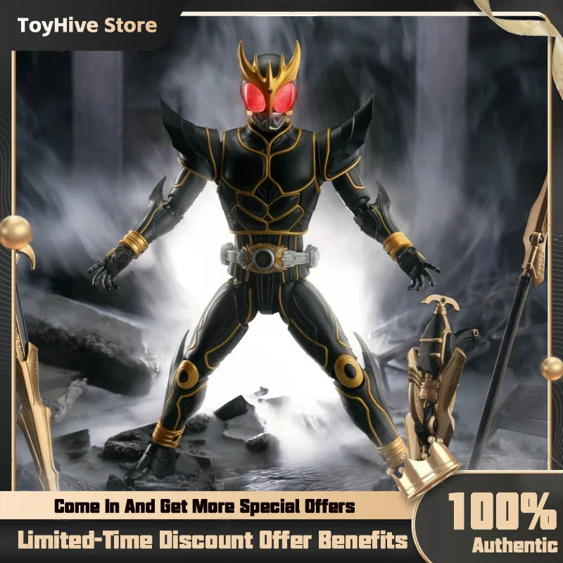 【Auf Lager】18cm Neue Blokees Kamen Rider Kuuga Ultimate Form Legend Edition Actionfiguren zusammengebautes Modell Spielzeug Sammlergeschenk