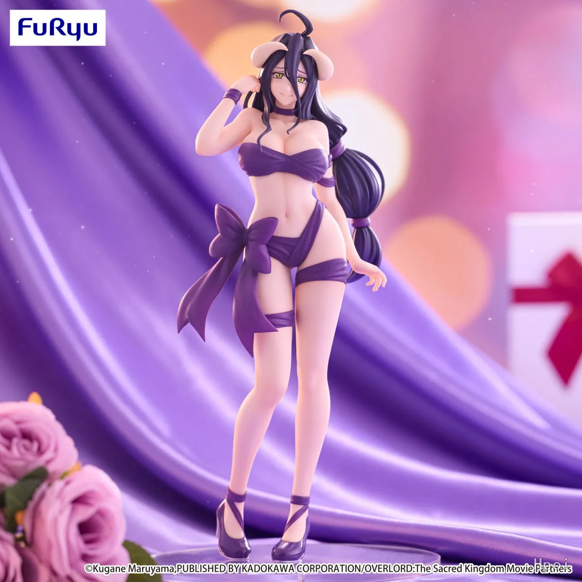 【Pre Sale】Original FuRyu BiCute Ribbons OVERLORD Albedo Figures Gifts Toys