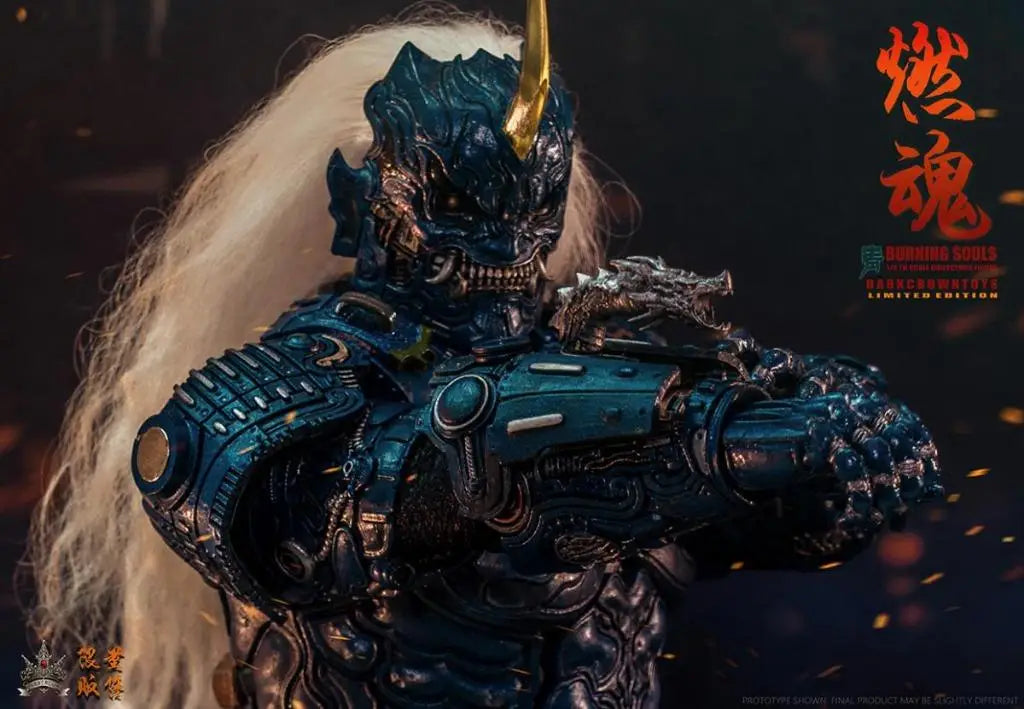 【 in Stock 】 Dark Crown Original DARKCROWNTOYS Dark Crown Burning Soul Red Ghost 1/6 Movable Soldier Model Toy Gift Collection